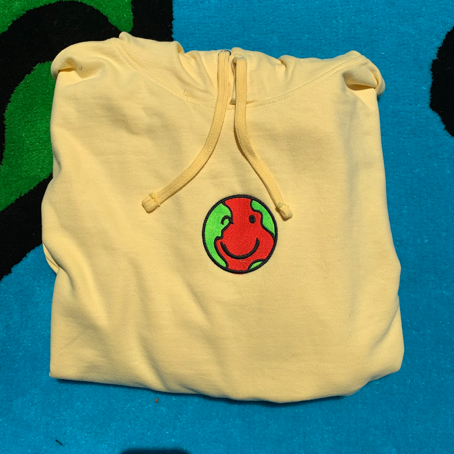 Watermelon Embroidered Hoodie